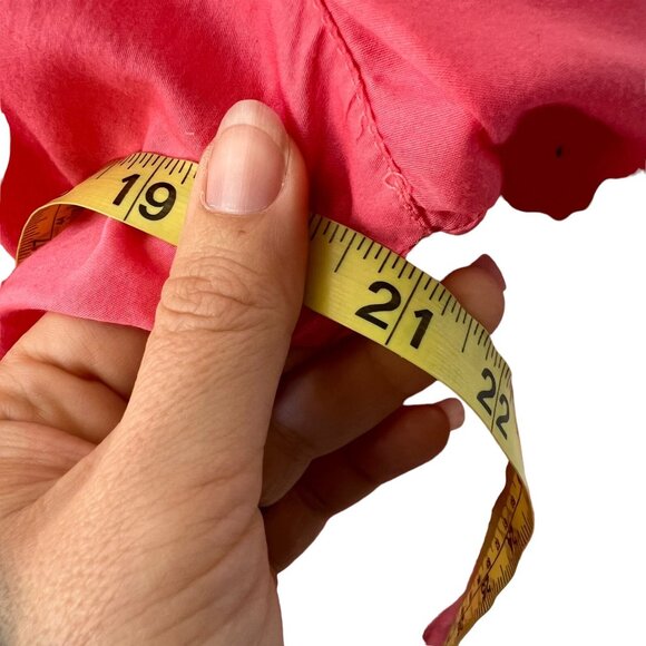 Soft Surroundings Coral Long Sleeve Cowl Neck Top Medium Petite - Picture 7 of 8